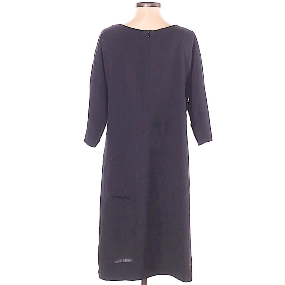 𝅺BABETTE SF Vintage Black Shift Dress Size Small